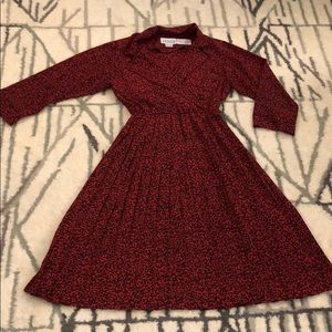 Vintage pleated dress